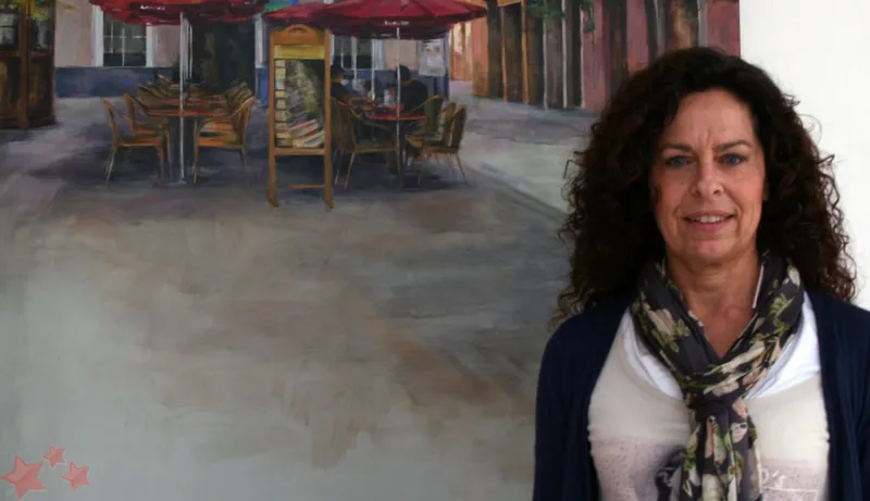 Carmen Izquierdo Sánchez expone la evolución de su arte pictórico