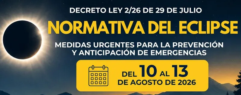 Villanova se prepara ante el eclipse solar de 2026 con medidas de emergencia