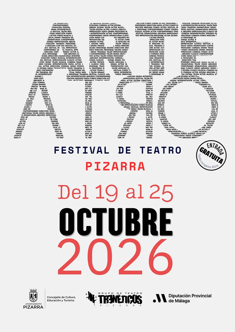 Pizarra celebra ARTEATRO: una semana de teatro para todos los públicos con entrada gratuita