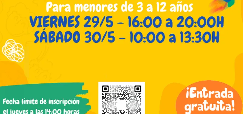 Tomares ofrece ludoteca gratuita para el fin de semana del 29 y 30 de mayo