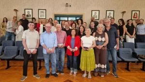 Salobreña homenajea a sus trabajadores jubilados en la festividad de Santa Rita