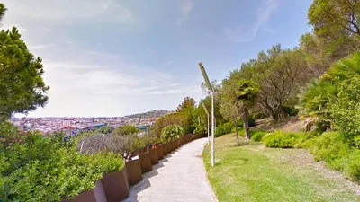 Castelldefels renueva el alumbrado del parque del Castell con tecnología LED