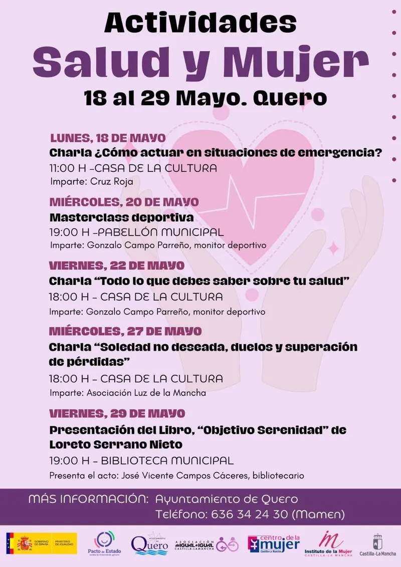 Quero celebra el Día Internacional de la Salud de las Mujeres con un programa de actividades