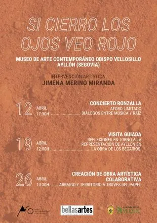 Ayllón celebra 60 años del MACOV con intervenciones artísticas de Jimena Merino