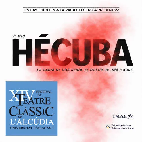 Villena organiza transporte a Elche para ver la obra 'Hécuba' del IES Las Fuentes