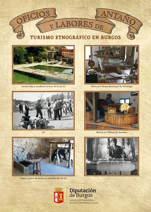 Nuevos folletos turísticos para descubrir oficios, leyendas y heráldica en Burgos