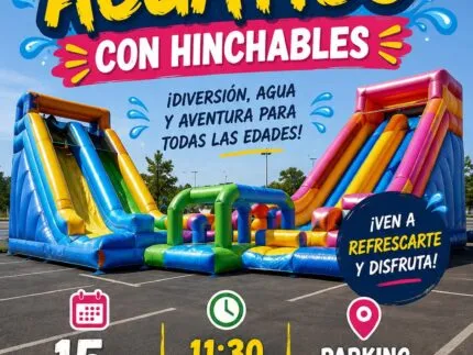 Alpedrete celebra el Día de la Virgen con un parque acuático infantil gratuito