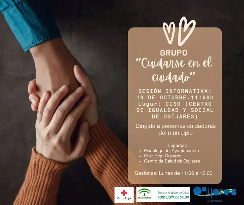 Ogíjares crea un grupo de apoyo para personas cuidadoras
