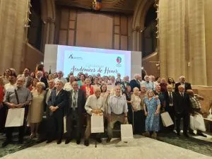 Dos caspolinos, Manolo Royo y Antonio Pallarés, nombrados Académicos de Honor de la Jota de Aragón