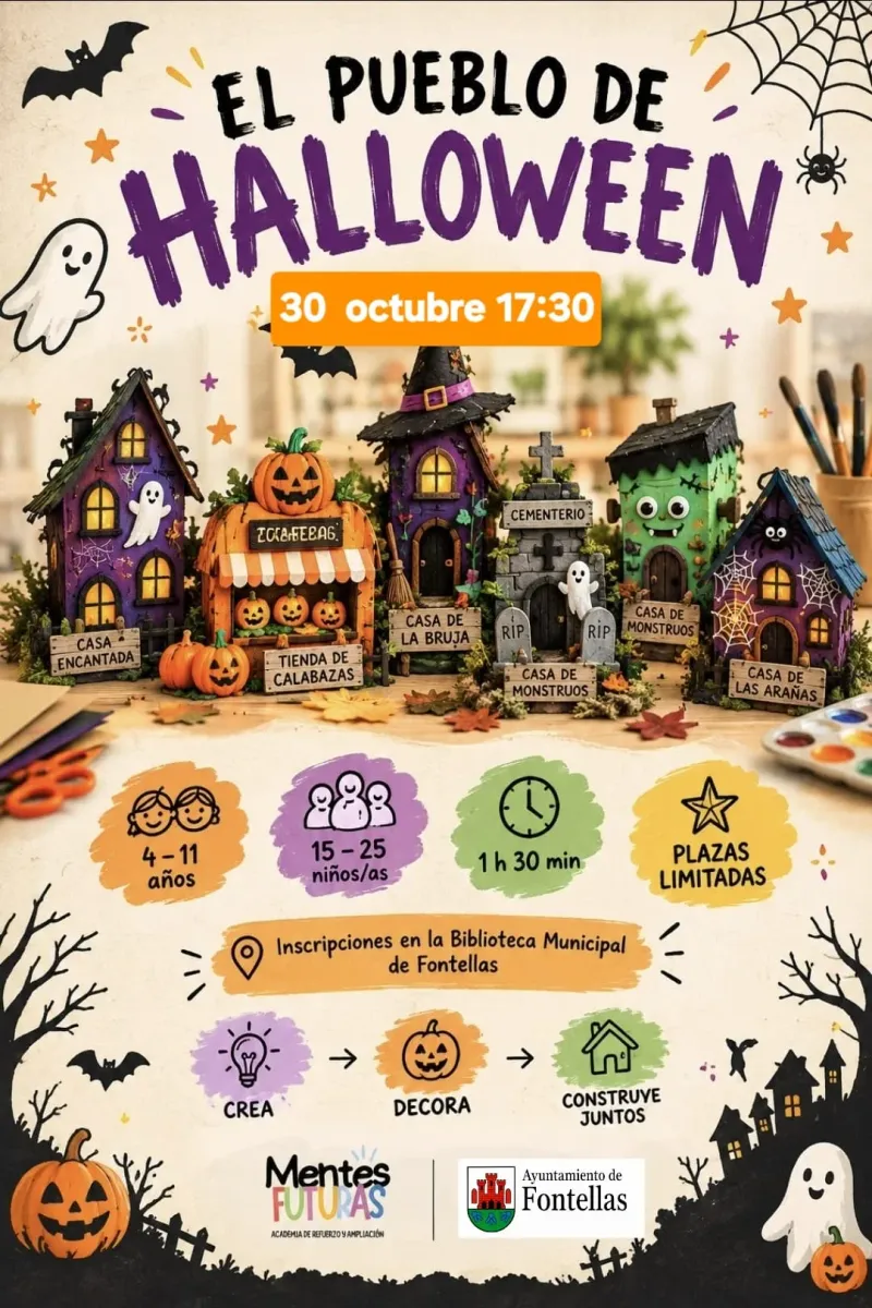 Fontellas programa actividades culturales para octubre