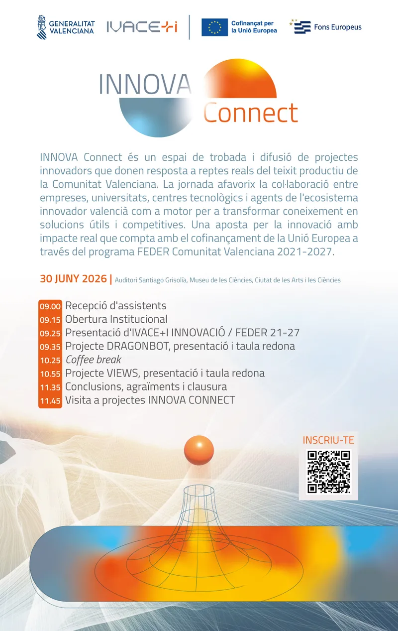 Jornada 'Innova Connect' para impulsar proyectos europeos de innovación en Valencia