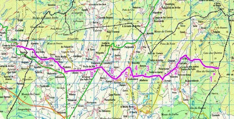 El Camino Real de Carba: Una ruta histórica entre Mondoñedo y Ferrol a su paso por Xermade