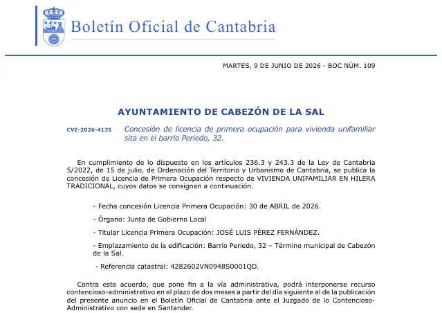 Subasta pública para el aprovechamiento forestal del Monte La Robleda en Cabezón de la Sal