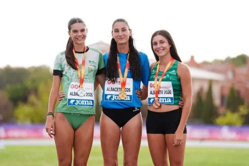 Ángela López-Iñesta, campeona de España sub20 en heptalón