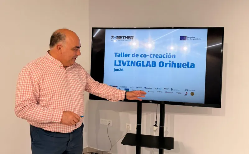 Orihuela impulsa el proyecto europeo 'TOGETHER' para mejorar la respuesta ante emergencias climáticas