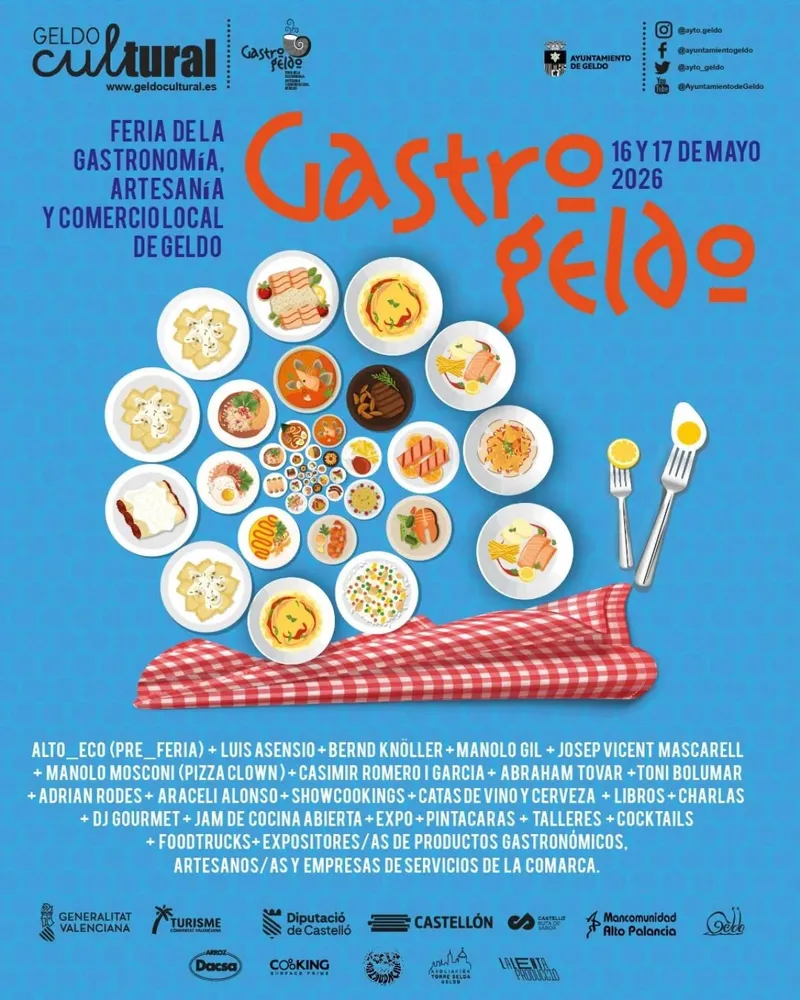 Geldo acoge la III edición de Gastrogeldo, feria de gastronomía, artesanía y comercio local