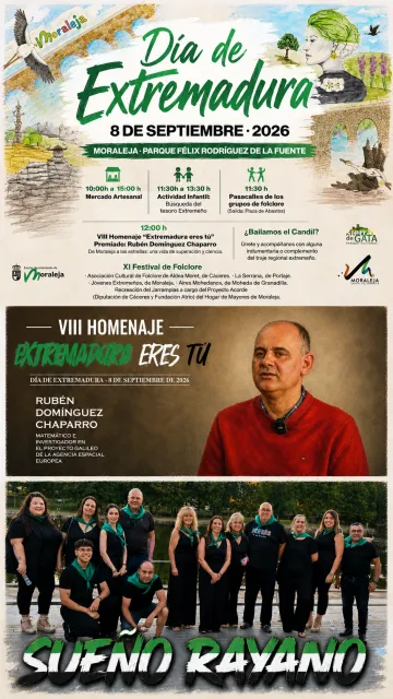 Moraleja celebra el Día de Extremadura con un programa festivo y cultural