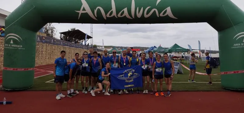 El Club Saturno de Daimiel brilla en el Campeonato de España de Cross Máster con seis medallas