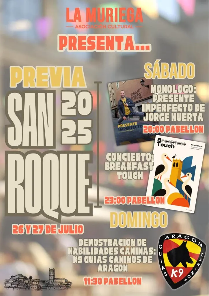 La Muriega organiza un fin de semana cultural en julio para dinamizar la vida social