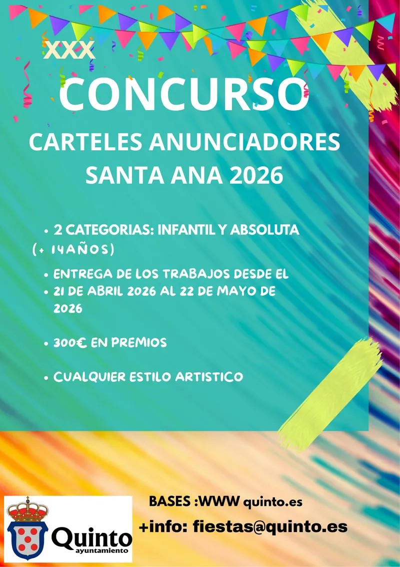 Quinto lanza el concurso de portadas para el Anuario 2026 y prepara las fiestas de Santa Ana