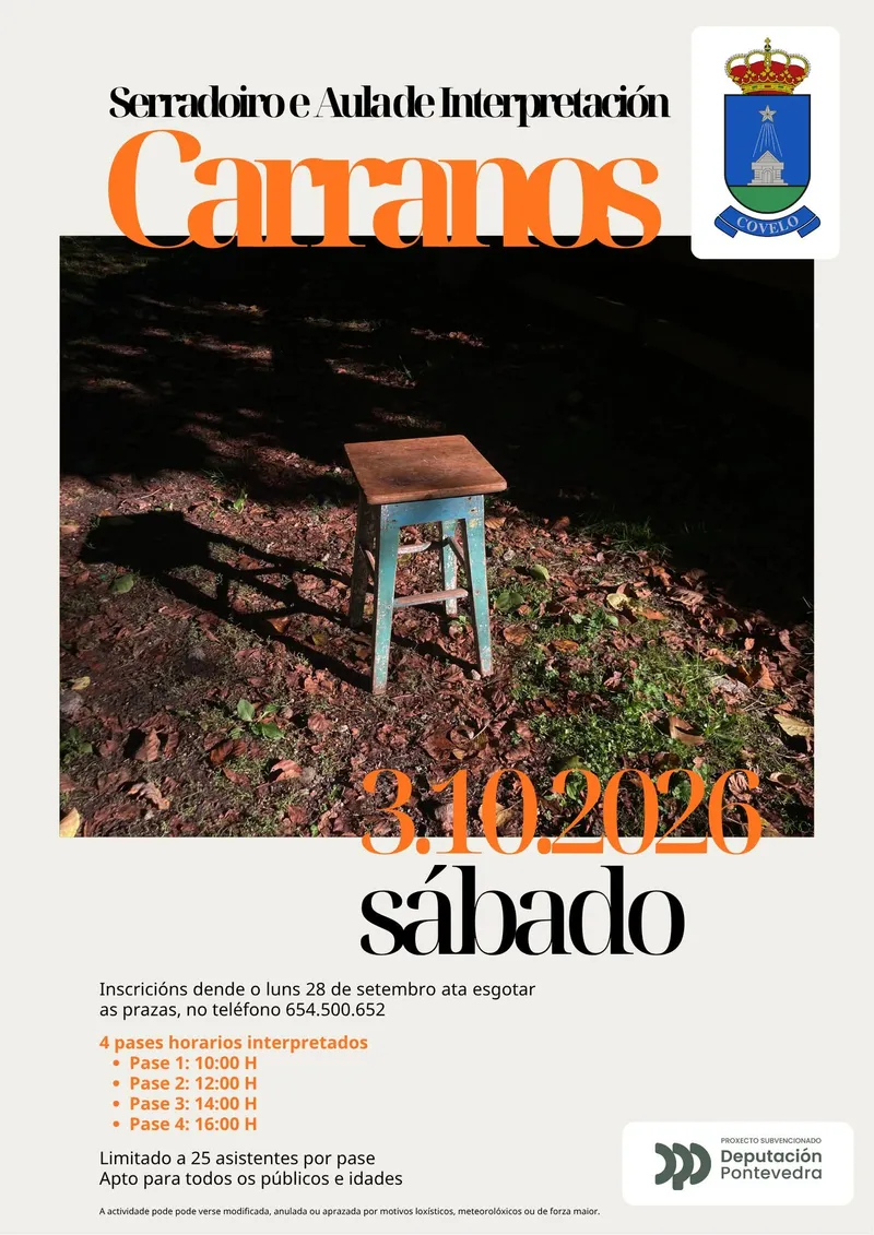 Covelo abre las puertas del Serradoiro dos Carranos y su Aula de Interpretación
