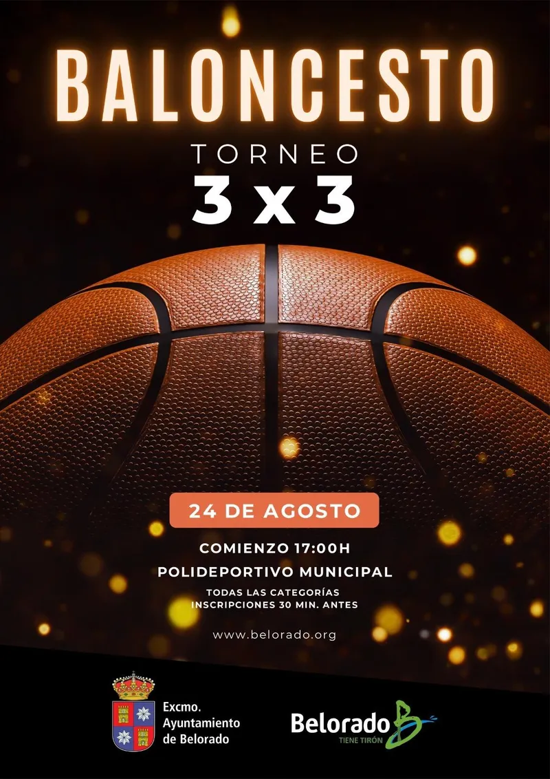 Belorado celebra un torneo de baloncesto 3x3 el 24 de agosto