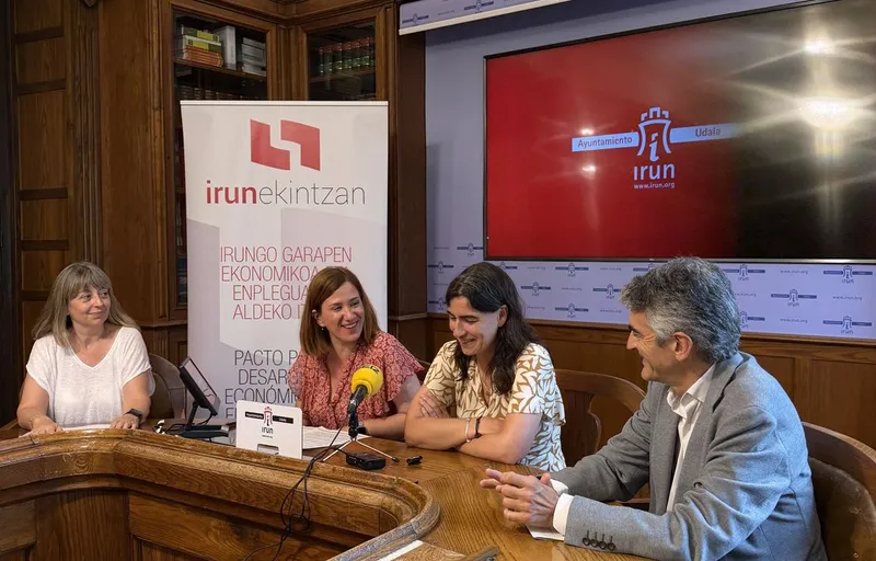 Irun destina 1,6 millones de euros para impulsar la economía local hasta 2026