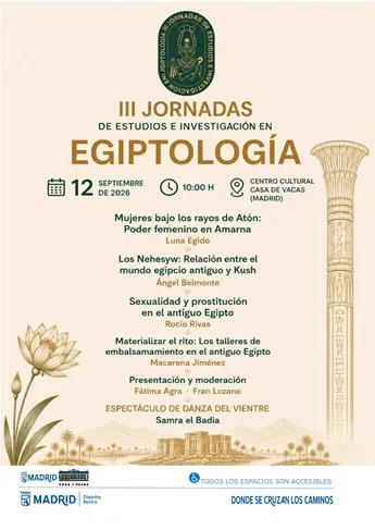 Madrid acoge las III Jornadas de Estudios e Investigación en Egiptología