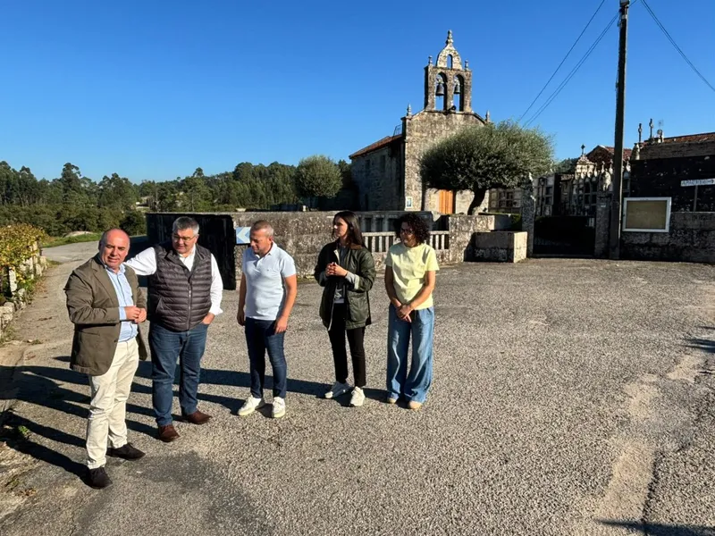La Diputación de Pontevedra destina 400.000 euros a la mejora de caminos y servicios en Ribadumia