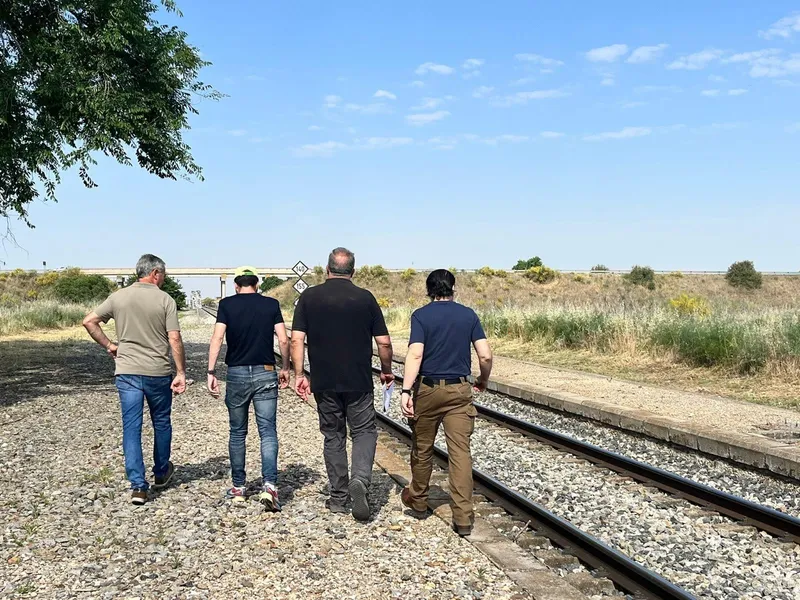Bargas reclama una estación histórica y una parada en la nueva línea de alta velocidad