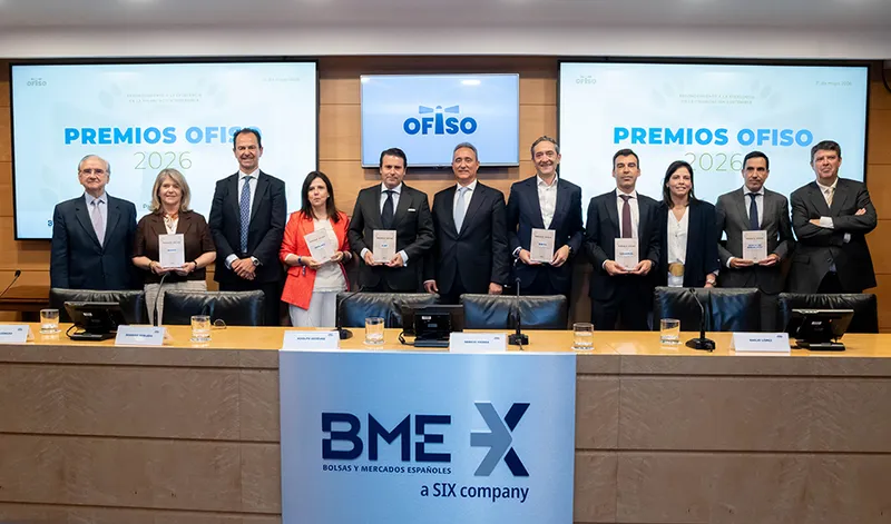 La Junta de Andalucía recibe el Premio OFISO 2026 por su financiación sostenible
