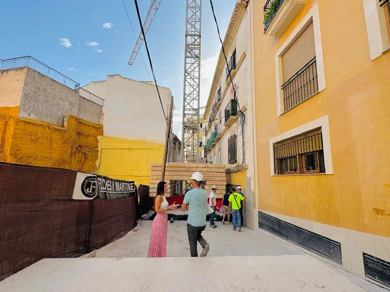 Avanza la construcción de 11 viviendas de alquiler asequible para jóvenes en Lorca