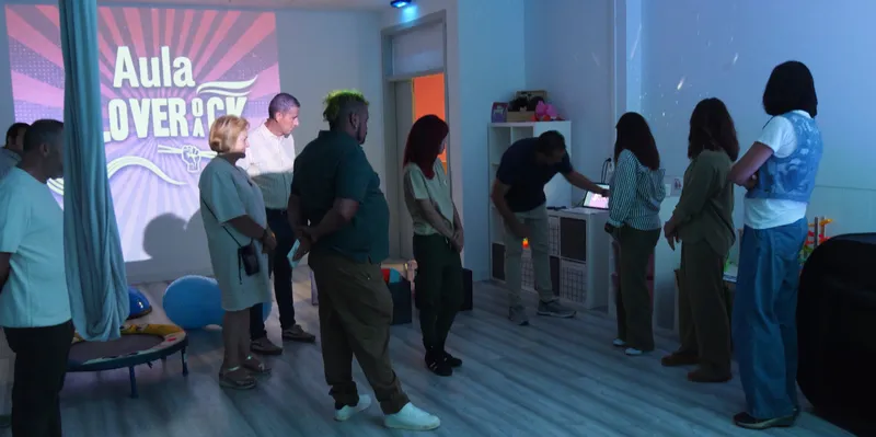 Alovera inaugura Aloverock, su primera aula multisensorial para menores con diversidad funcional