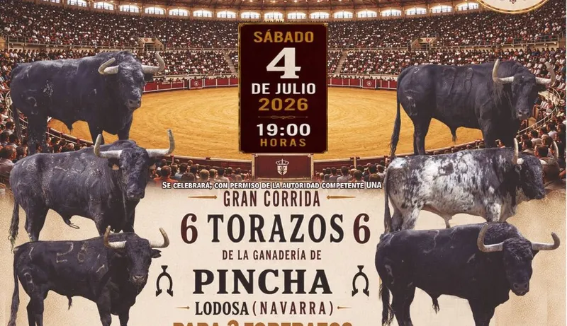 Moralzarzal acoge una corrida de toros este sábado 4 de julio con ganadería de Lodosa