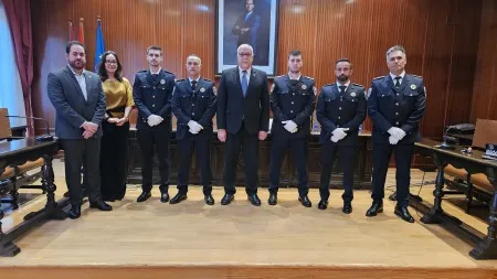 Manzanares completa la plantilla de su Policía Local con cuatro nuevos agentes