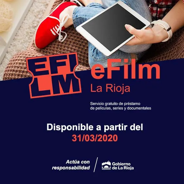 Navarrete estrena eFilm La Rioja: acceso gratuito a miles de películas en streaming