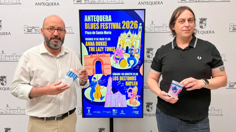Antequera celebra la 36ª edición del Festival de Blues con un cartel de lujo