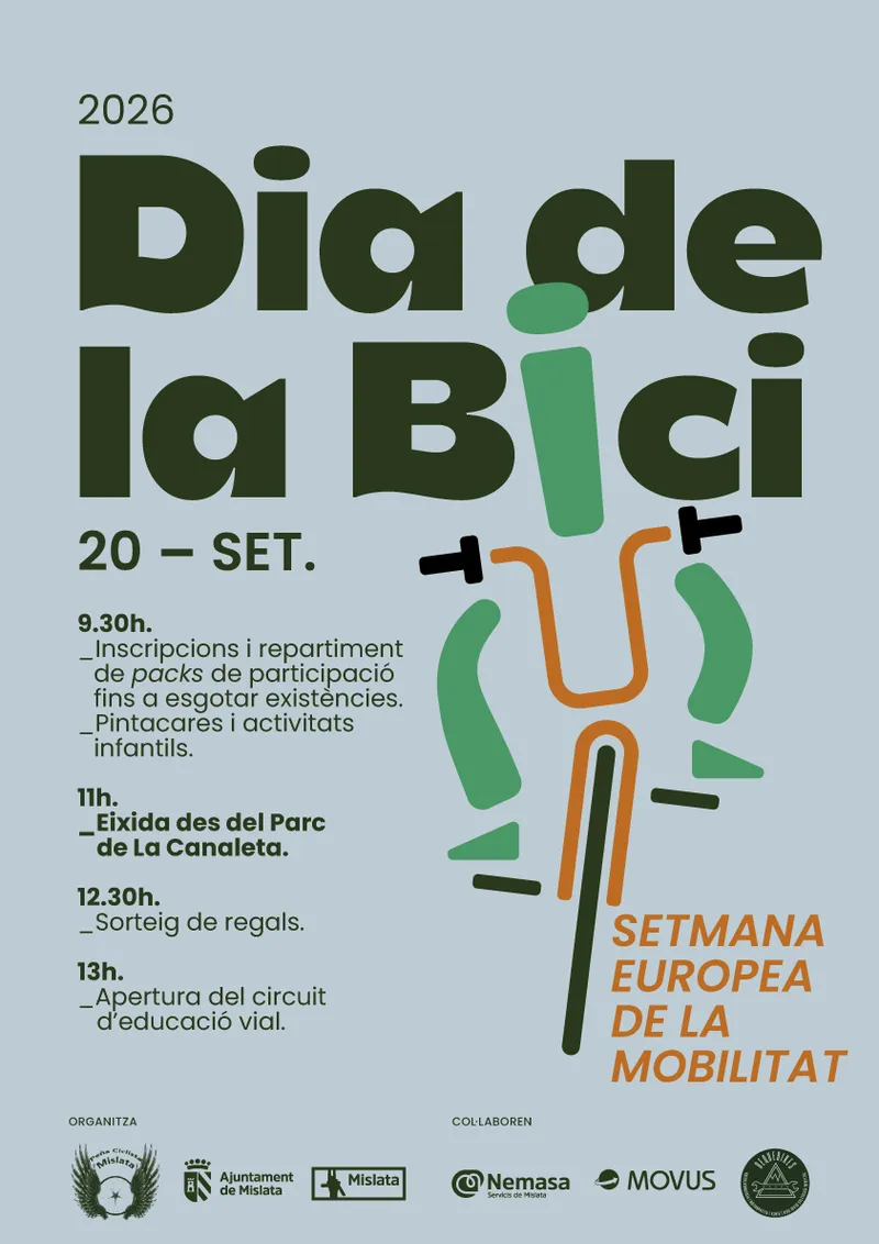 Mislata celebra la Semana Europea de la Movilidad con su tradicional Día de la Bici