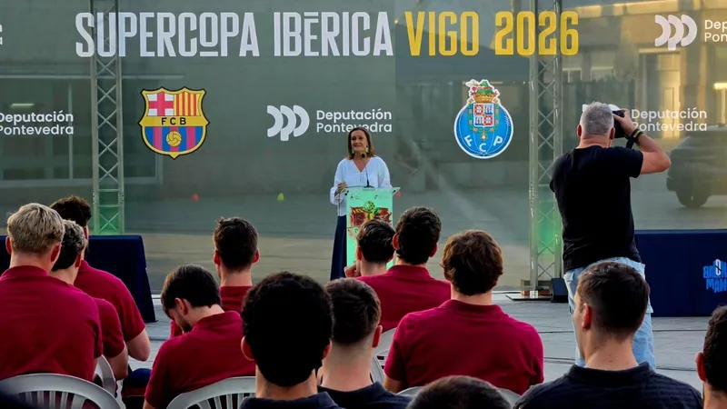 Vigo acoge un encuentro de balonmano con aficionados y estrellas