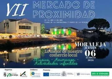 Moraleja celebra su VII Mercado de Proximidad con comercio local, música y actividades