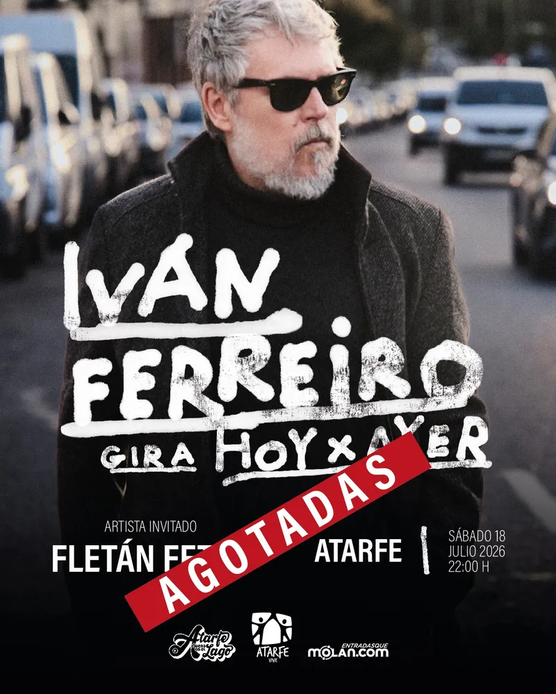 Atarfe agota las entradas para el concierto de Iván Ferreiro
