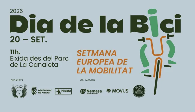 Mislata celebra el Día de la Bici 2026 en el Parque de La Canaleta