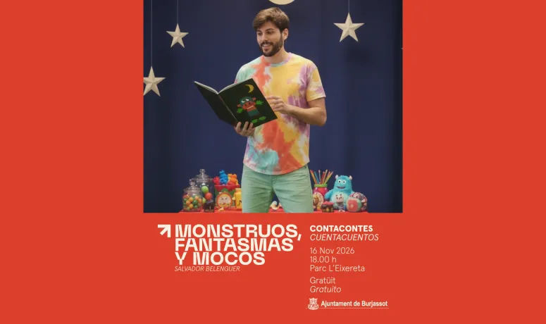 Burjassot celebra cuentacuentos gratuito en el Parque de l’Eixereta