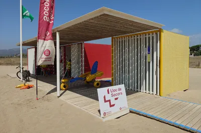 La Pineda en Castelldefels logra la certificación de playa accesible universal
