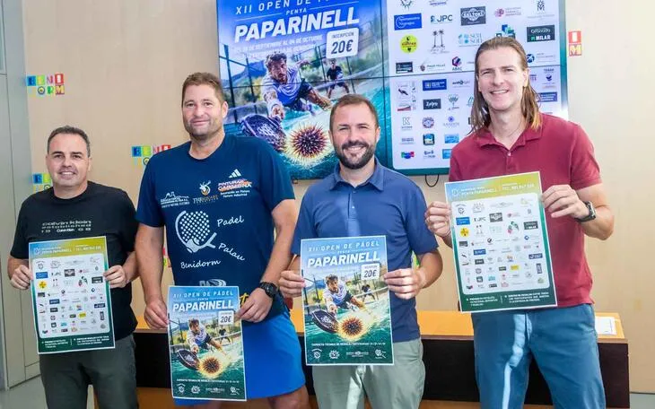 Benidorm acoge la XII edición del Open de pádel Penya Paparinell
