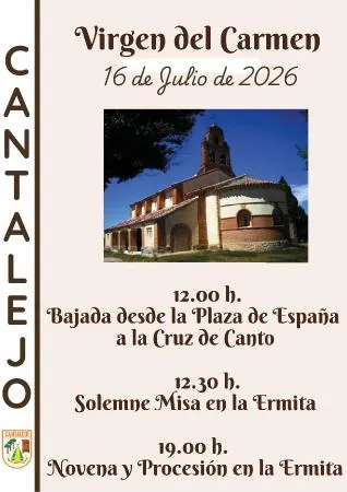 Cantalejo celebra el Día de la Virgen del Carmen en la Ermita de la Virgen del Pinar de Cantalejo