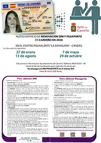Carreño habilita citas para renovación de DNI y pasaporte en agosto y octubre