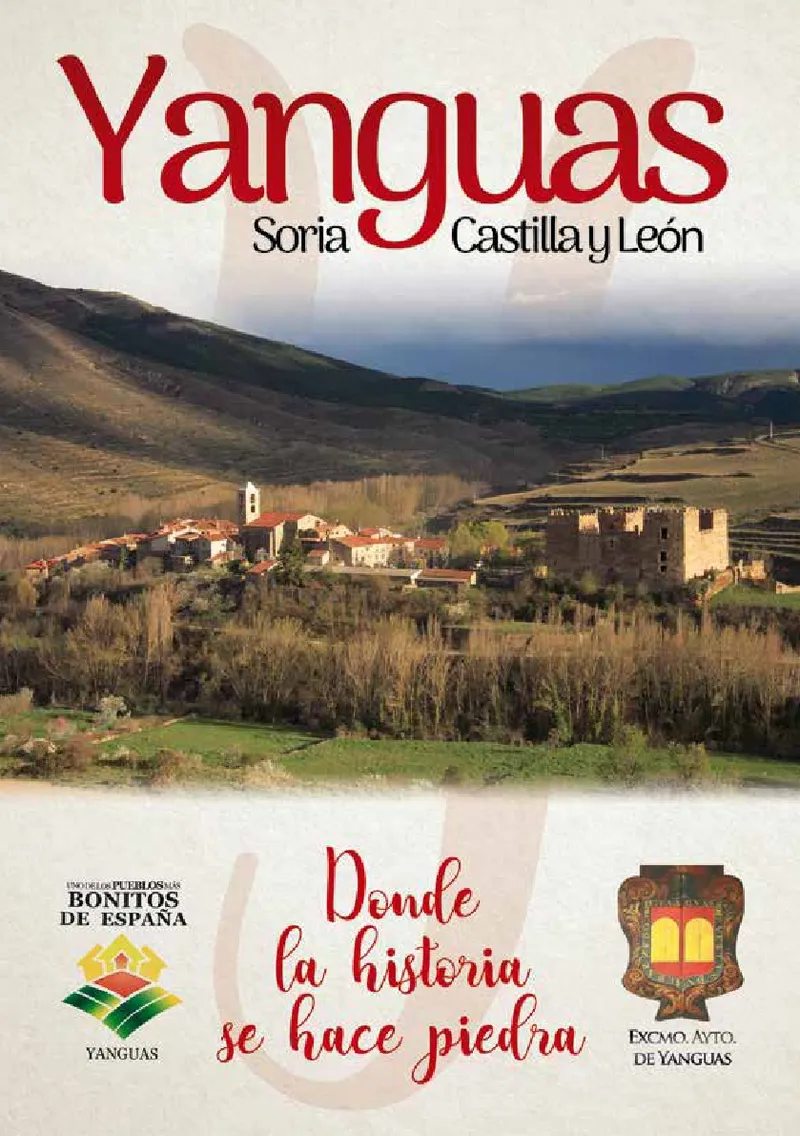 Yanguas lanza un folleto turístico para promocionar sus encantos naturales e históricos