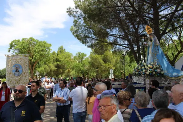 Pedro Muñoz revive la tradición de la Romería de la Virgen del Buen Parto