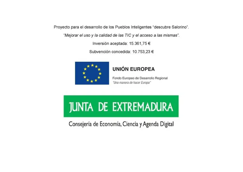 Salorino impulsa el desarrollo rural con el proyecto 'Descubre Salorino'